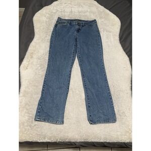 Lauren Jeans Co Ralph Lauren Classic Straight Womens Blue Denim‎ Jeans Size 10